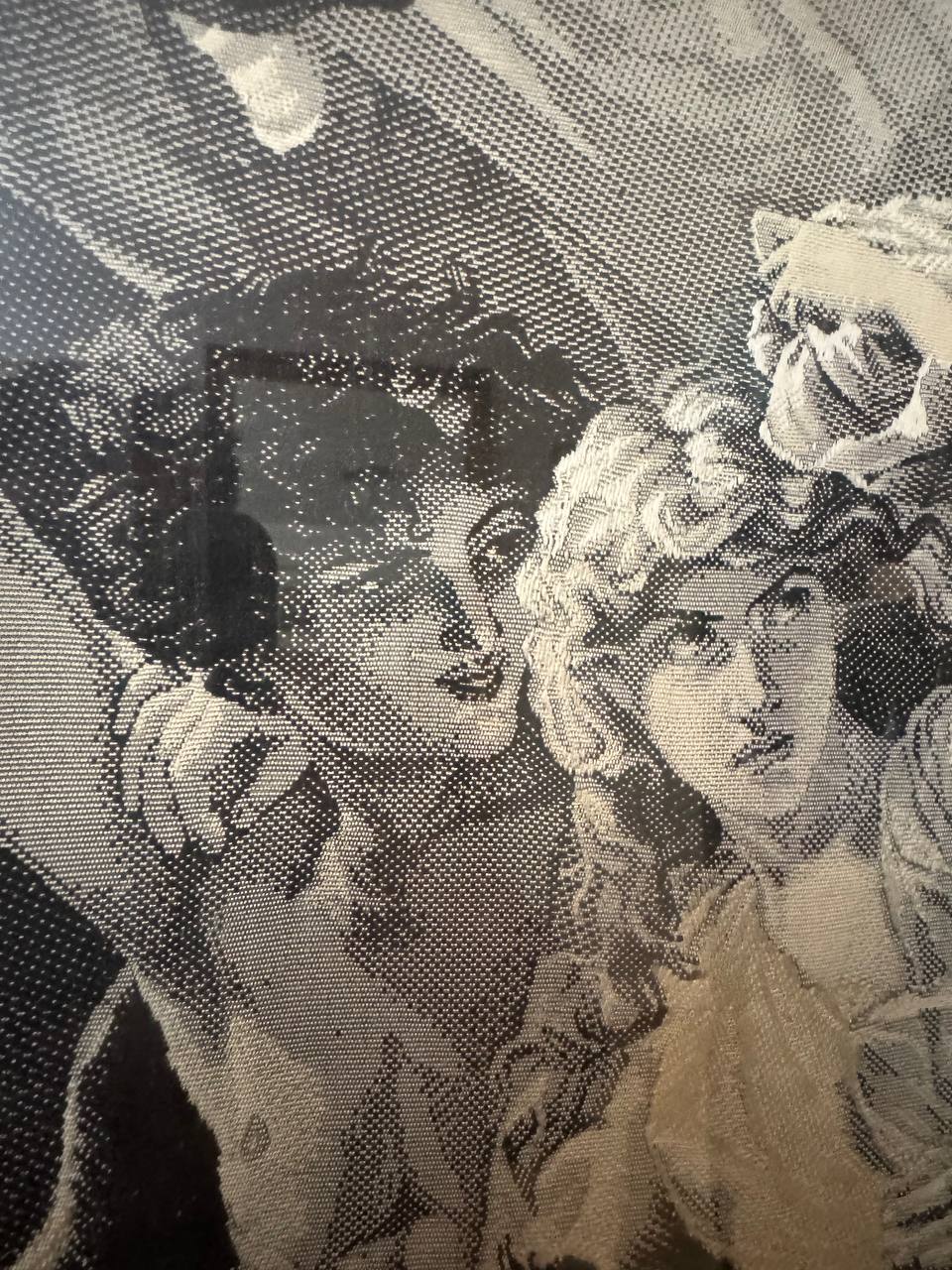 La Tempête (Der Sturm) — gewebtes Seidenbild nach P. A. Cot — Kontext