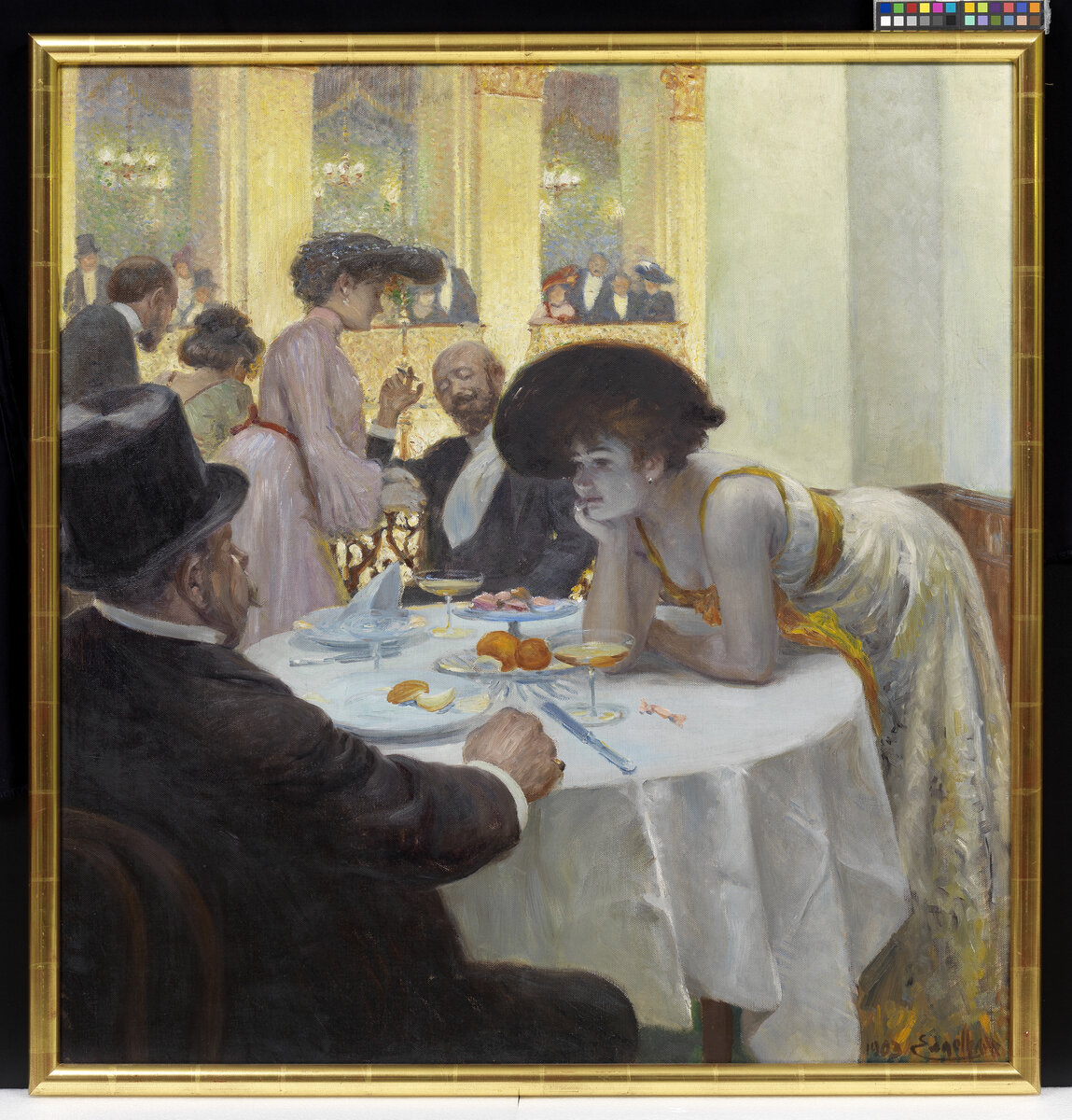Loge im Sophiensaal (Zwei Frauen)
